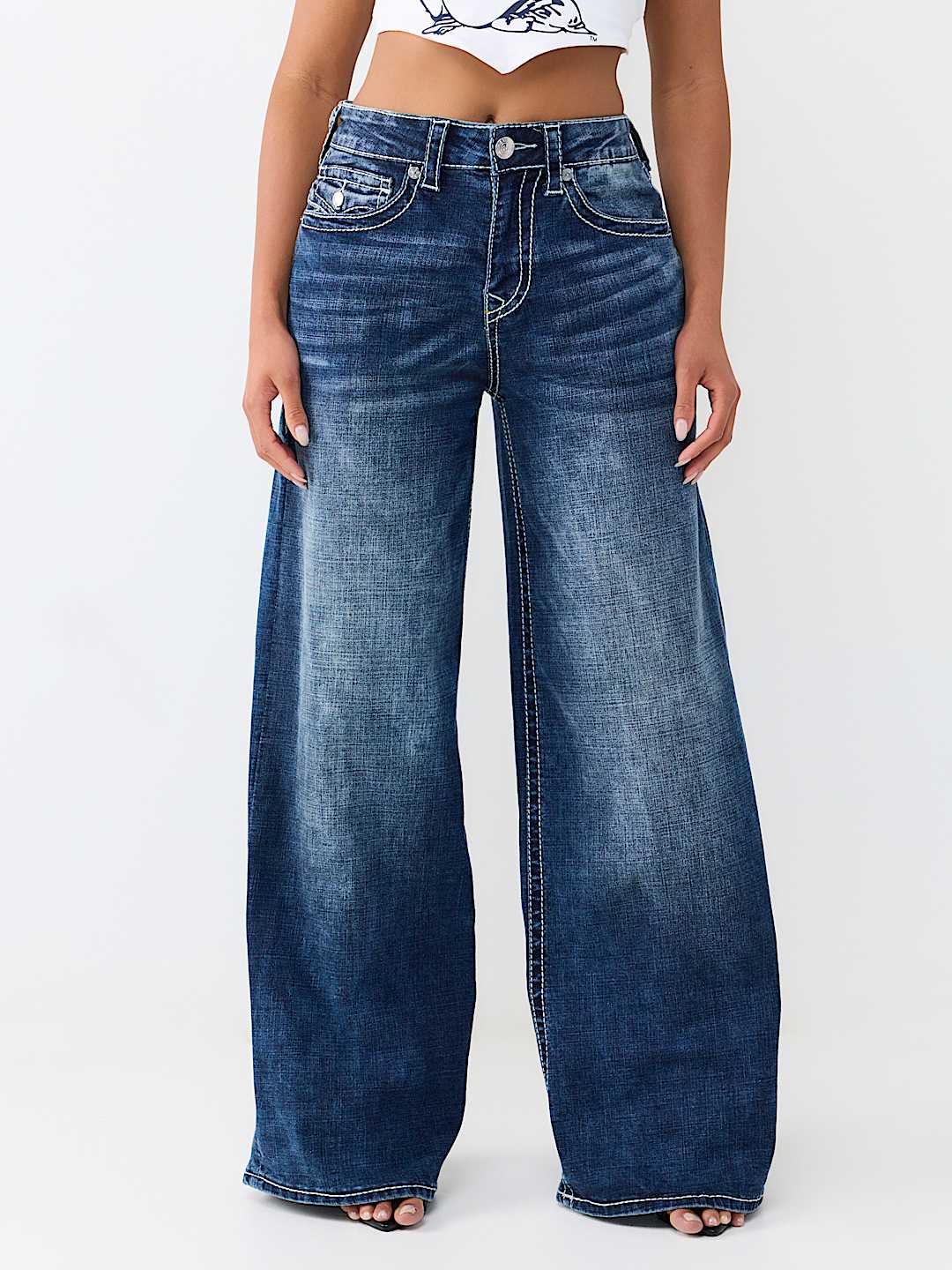 JESSIE BIG T FLAP SUPER BAGGY JEAN