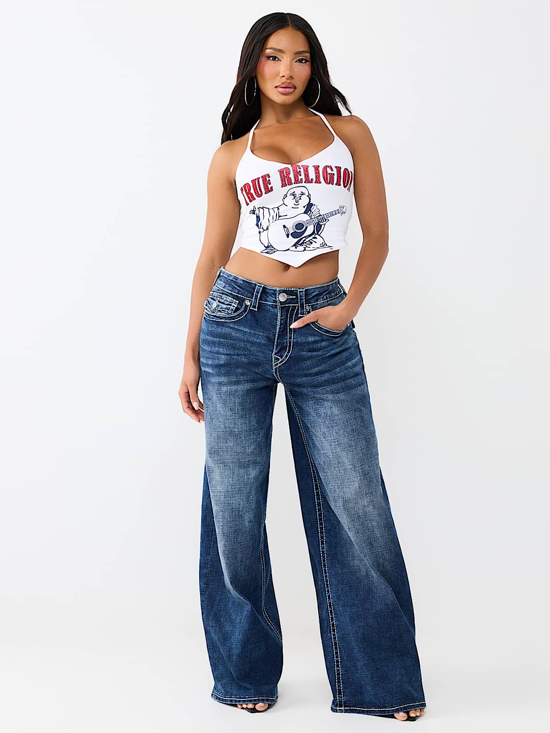 JESSIE BIG T FLAP SUPER BAGGY JEAN