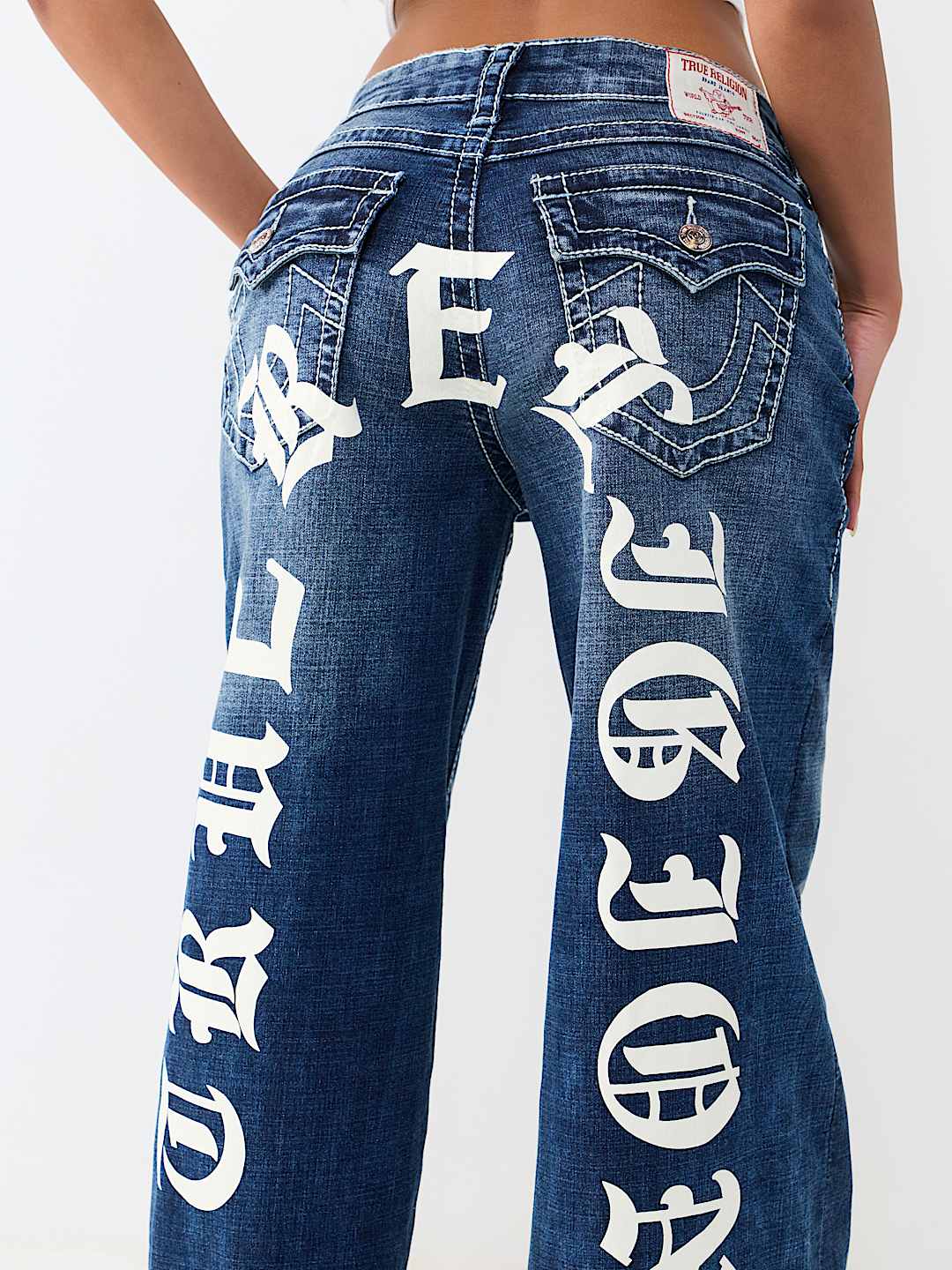 JESSIE BIG T FLAP SUPER BAGGY JEAN