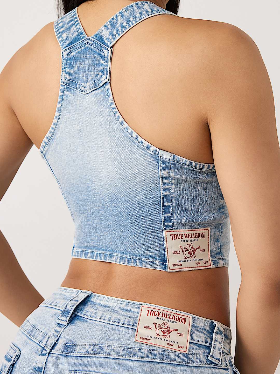 OVERALL DENIM TOP, image 5
