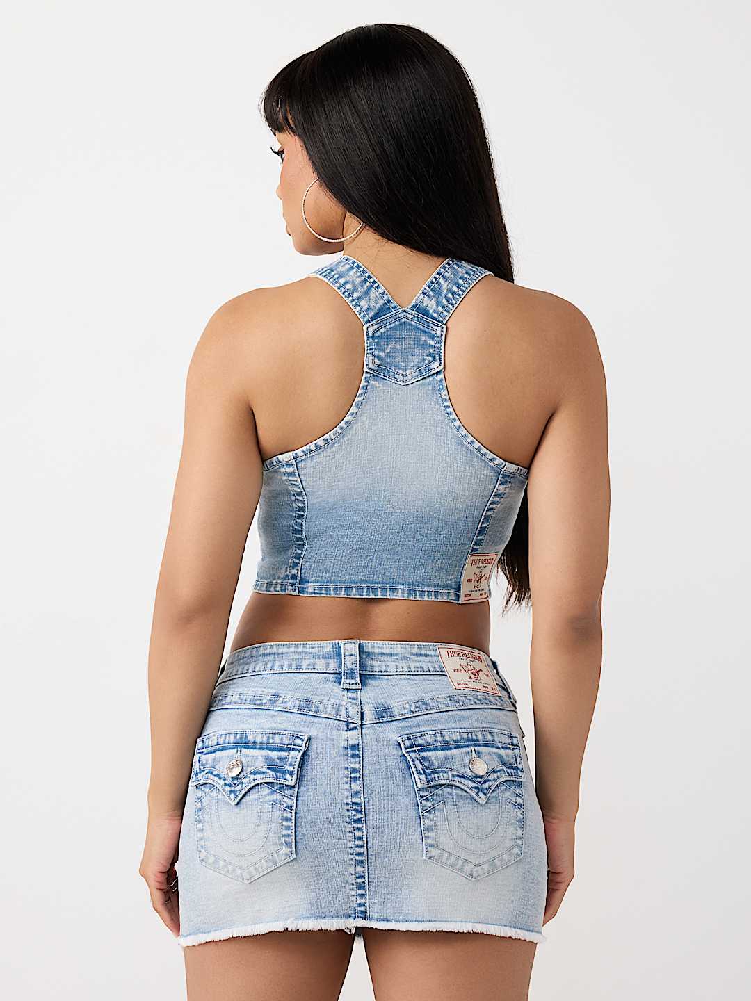 OVERALL DENIM TOP, image 6