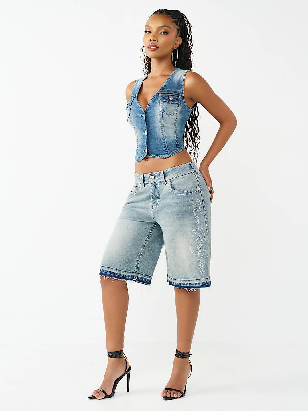 JORT AMPLE MI-TAILLE &Agrave; RABAT JESSIE BIG&nbsp;T, image 3