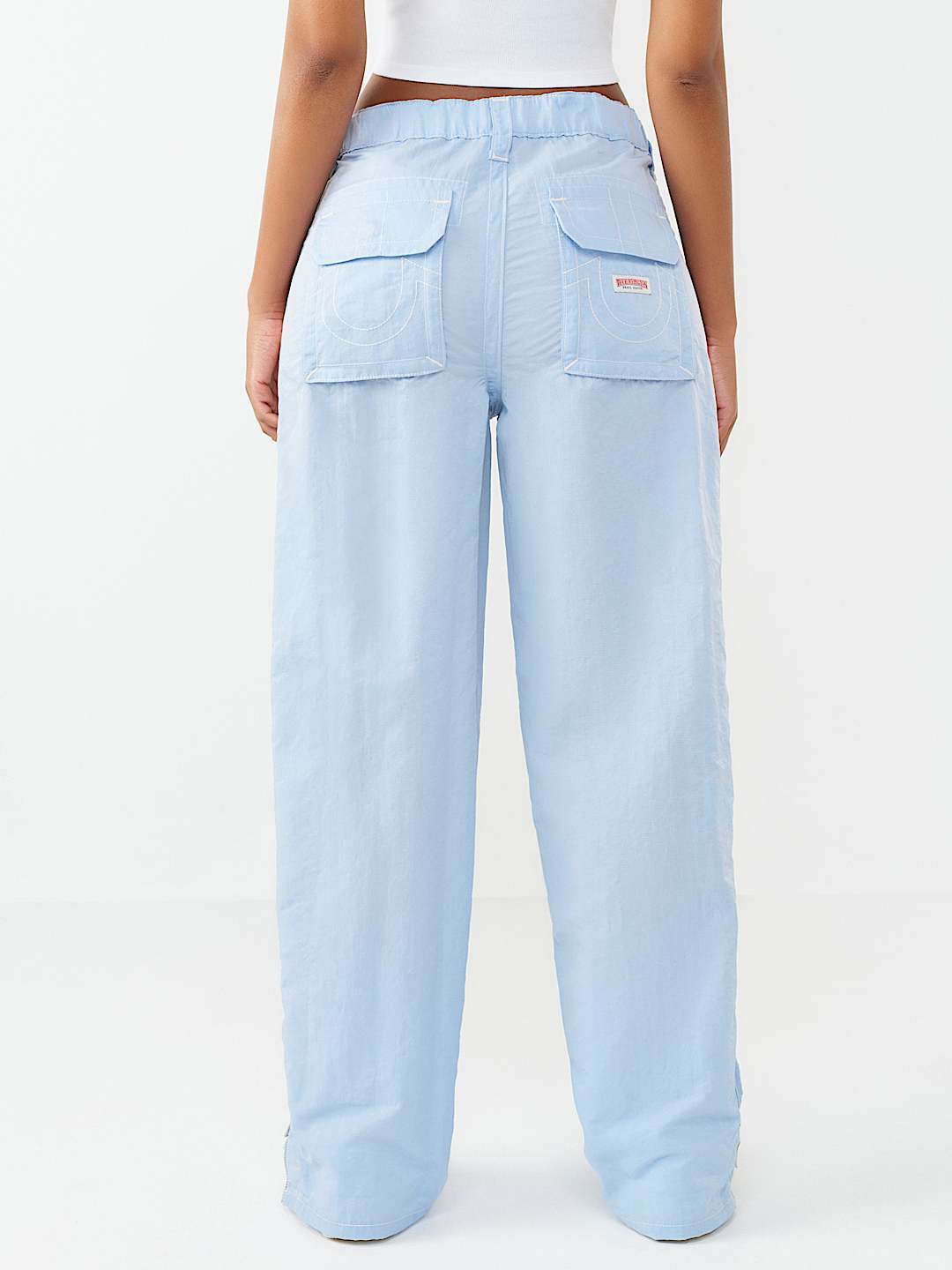 BAILEY BARREL LEG NYLON PANT, image 6