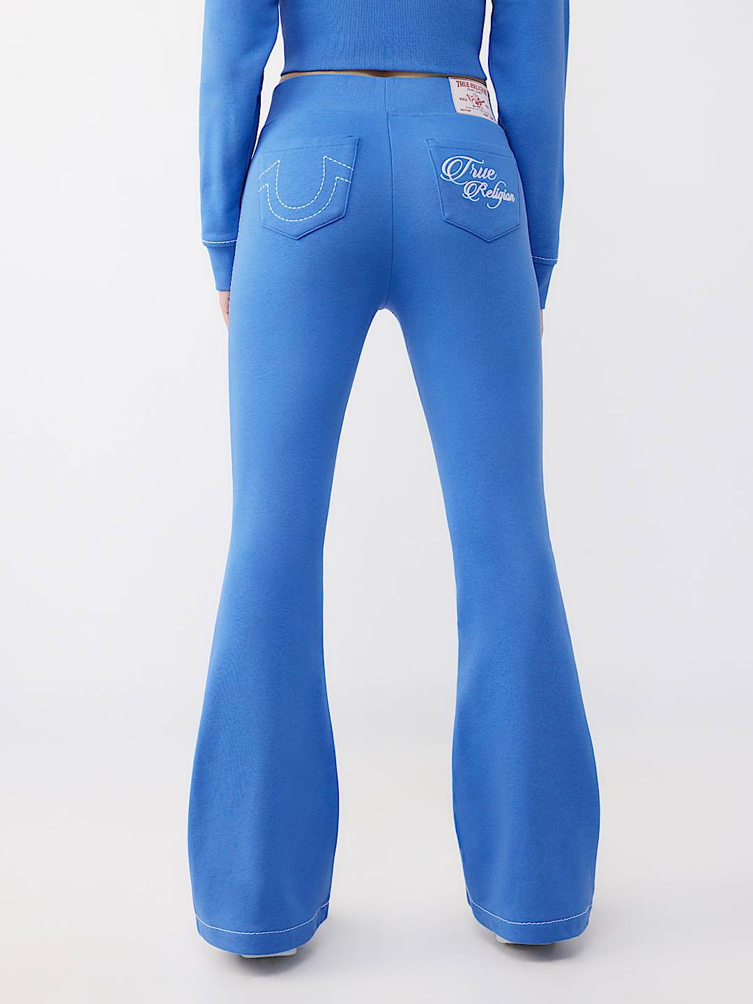 PANTALON &Eacute;VAS&Eacute; AVEC BRODERIE, image 5