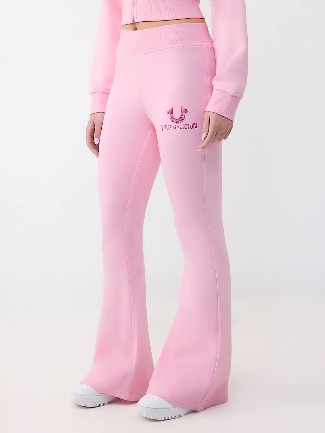 PANTALON &Eacute;VAS&Eacute; AVEC BRODERIE, image 5