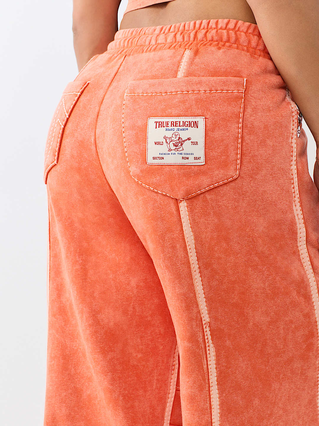 WASHED BIG T BARREL SWEATPANT