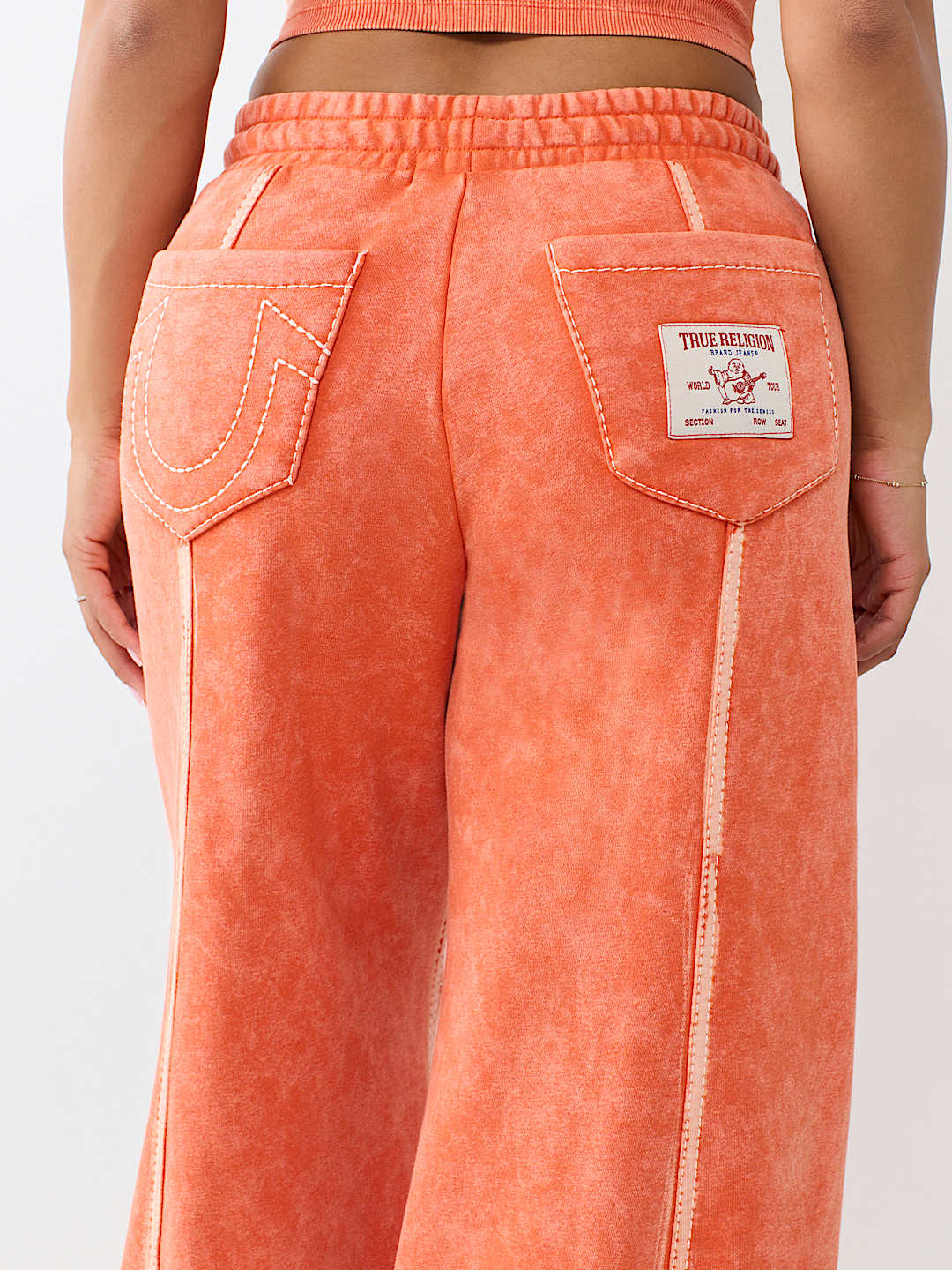 WASHED BIG T BARREL SWEATPANT