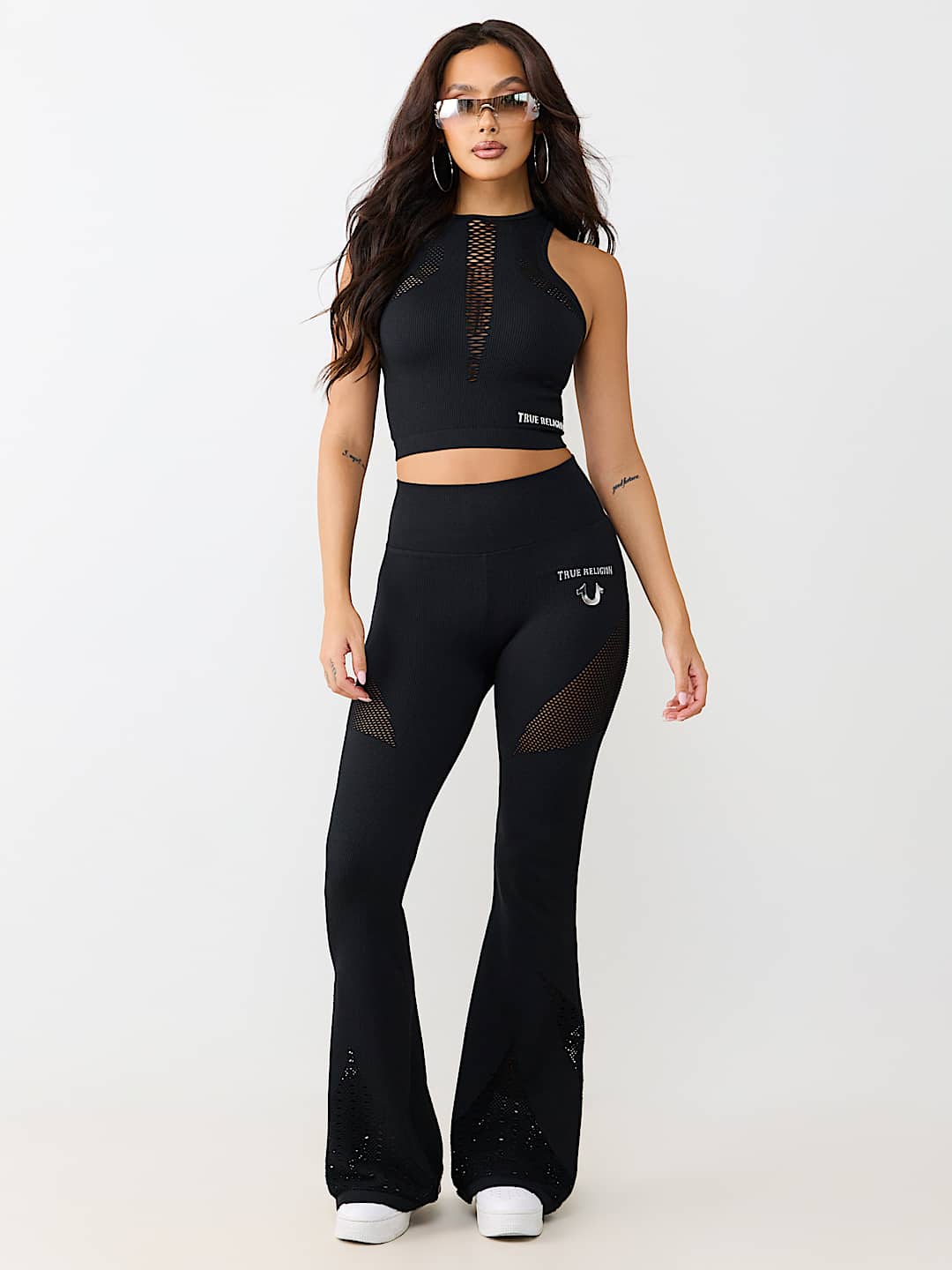 LOGO CUTOUT SEAMLESS TOP