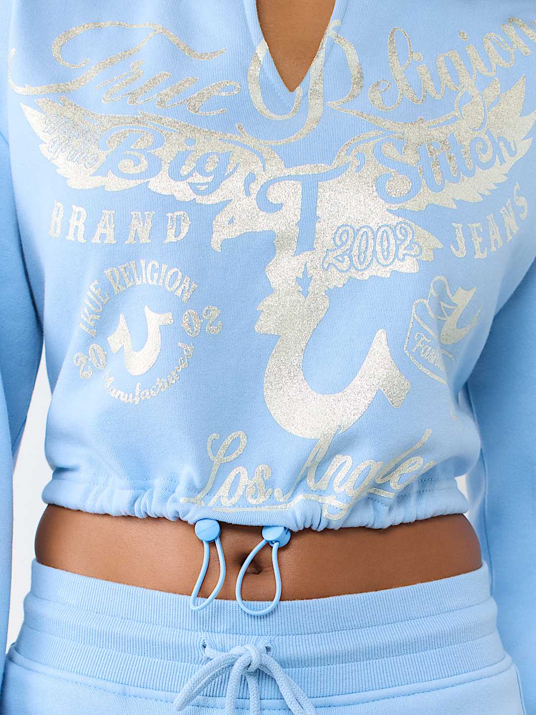 V-NOTCH PULLOVER TOP
