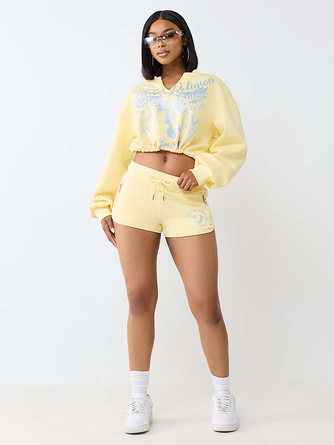 V-NOTCH PULLOVER TOP