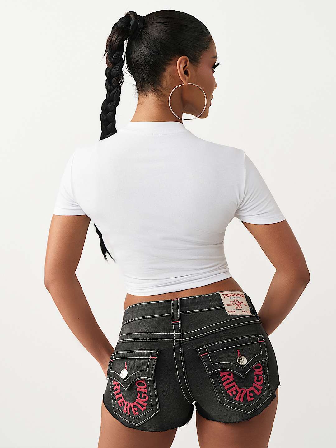 CAMISETA CORTA CON CRISTALES Y BULLDOG FRANC&Eacute;S, image 5