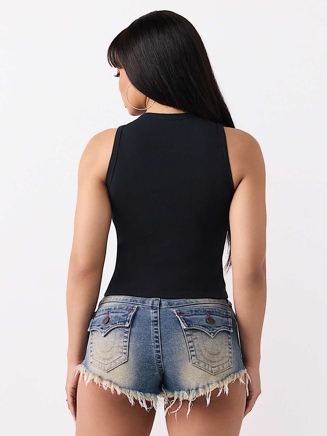 CAMISETA SIN MANGAS CON CUELLO HALTER WORLD TOUR, image 5