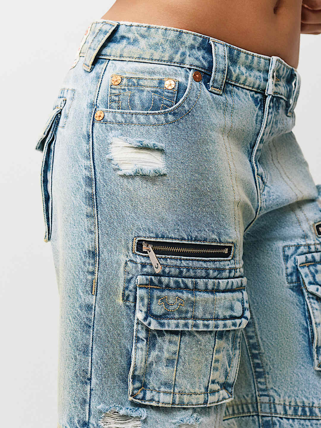 BOBBI BAGGY CARGO CAPRI, image 6