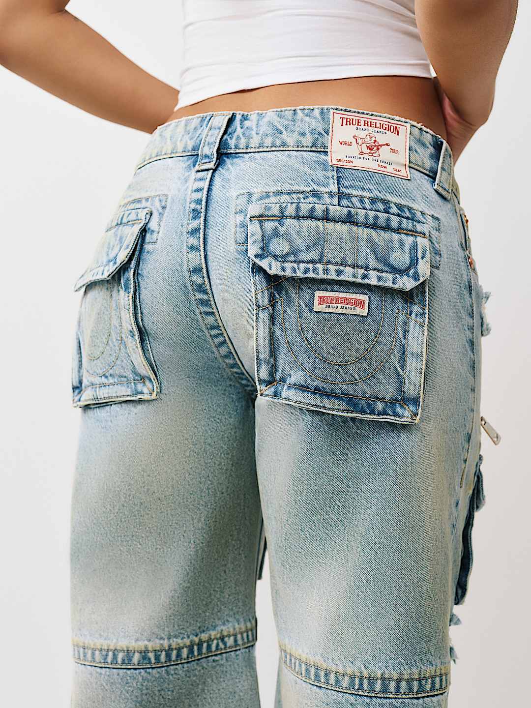 BOBBI BAGGY CARGO CAPRI