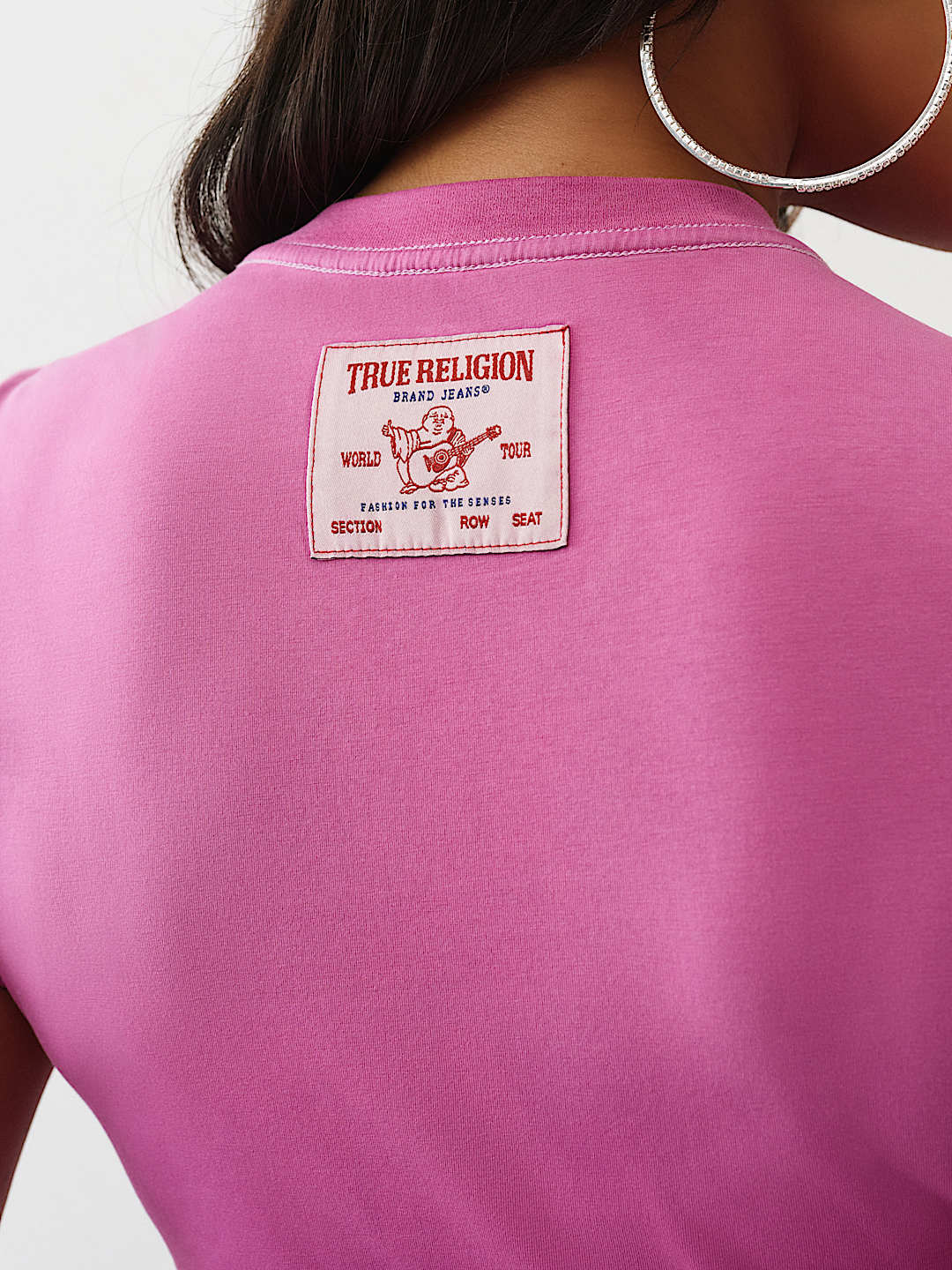 CAMISETA PEQUE&Ntilde;A CON BORDADO LAVADA, image 6