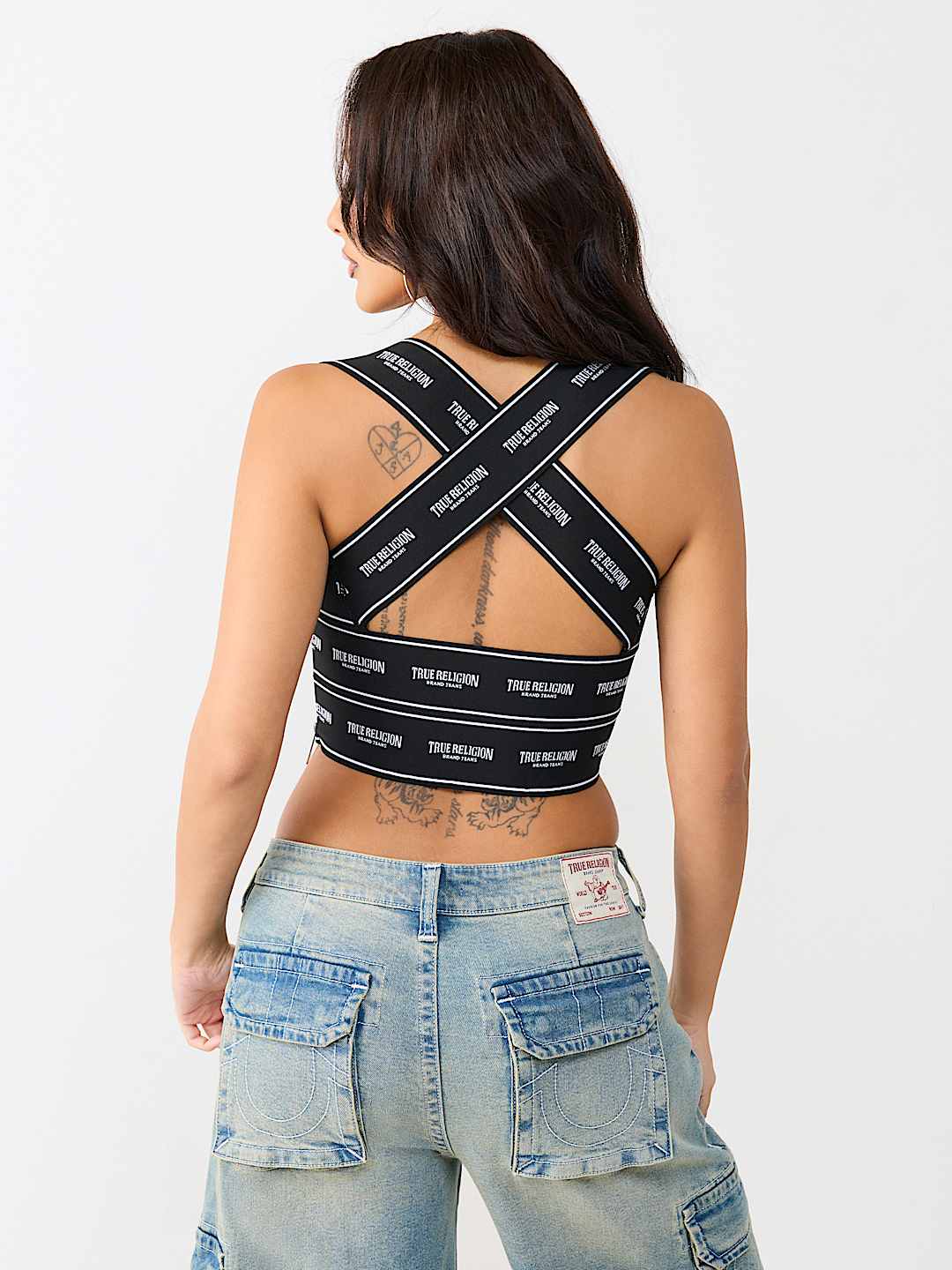 LOGO ELASTIC TOP