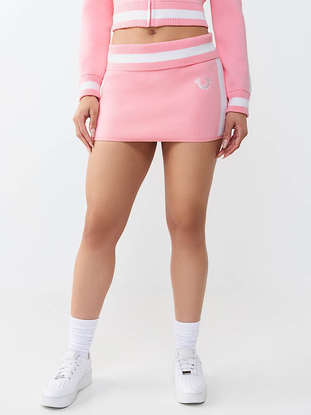 MINIFALDA JACQUARD DE TIRO BAJO, image 2