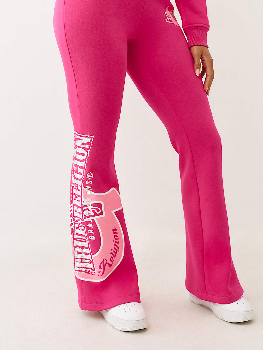 TRUE RELIGION X VON DUTCH CRYSTAL BOOTCUT SWEATPANT, image 5