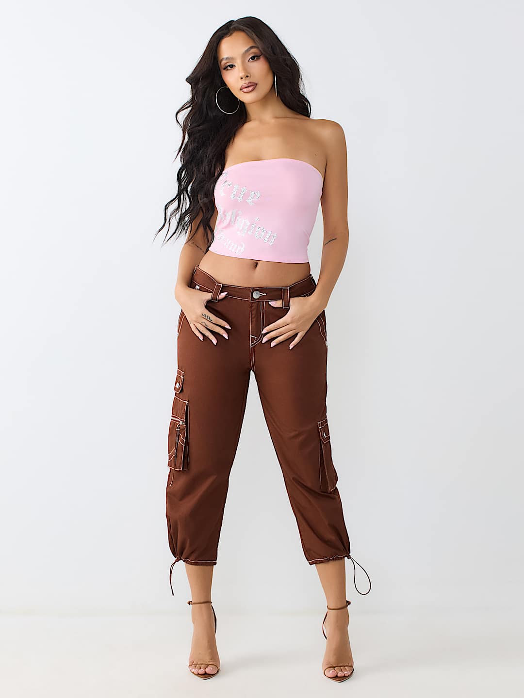 CRYSTAL LOGO TUBE TOP
