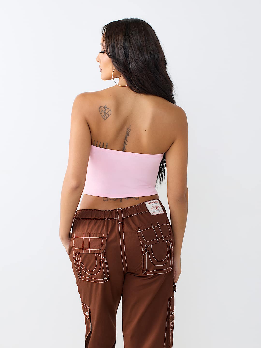 CRYSTAL LOGO TUBE TOP