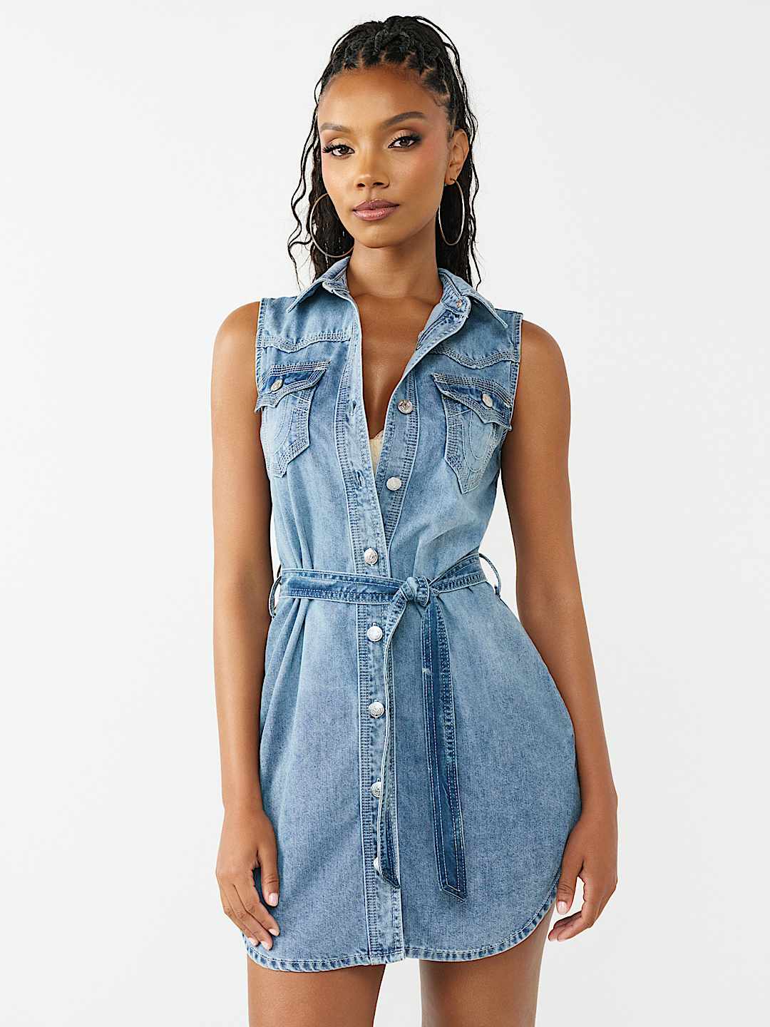 ROBE SANS MANCHES GEORGIA&nbsp;QT