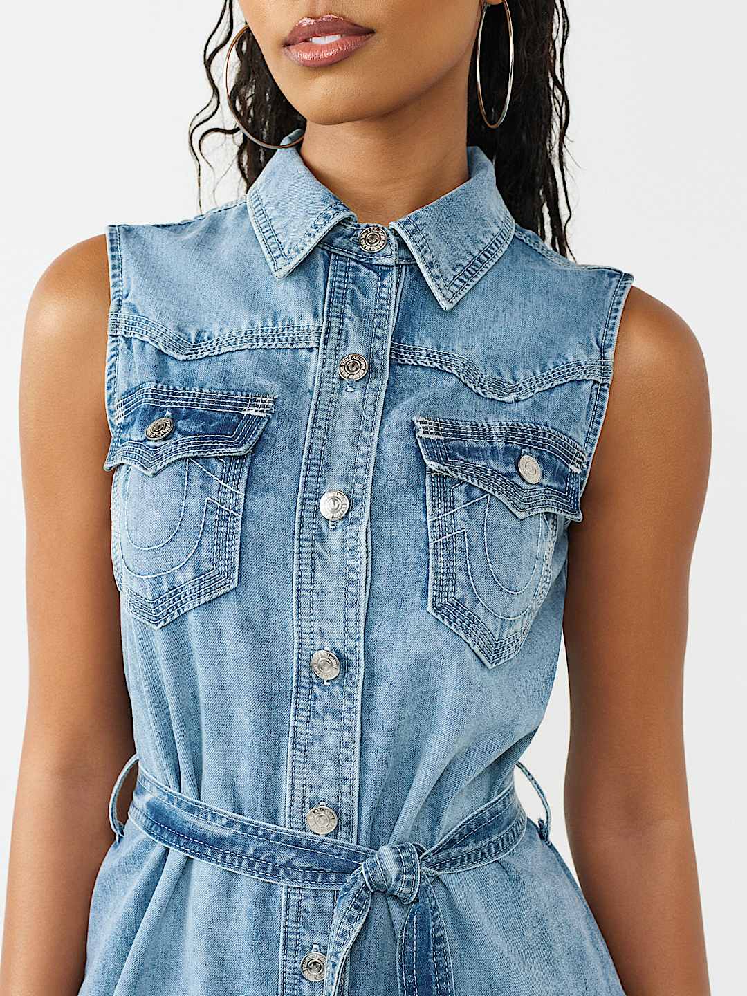 ROBE SANS MANCHES GEORGIA&nbsp;QT