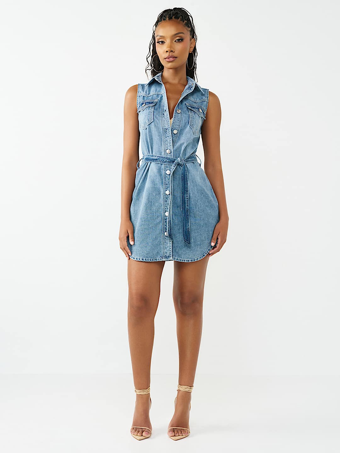 ROBE SANS MANCHES GEORGIA&nbsp;QT
