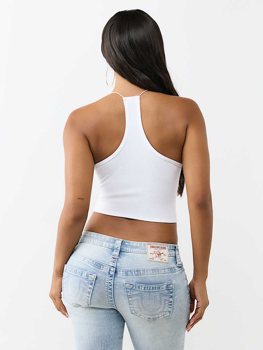 CRYSTAL RIBBED CAMI TOP, image 5