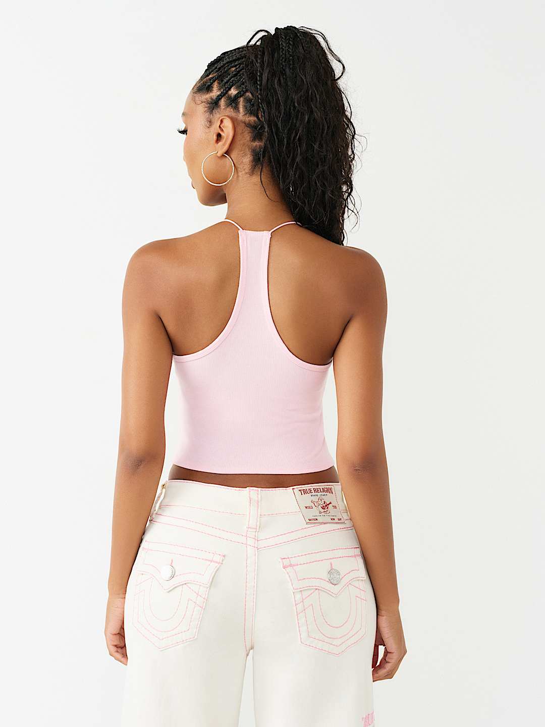 CRYSTAL RIBBED CAMI TOP, image 5