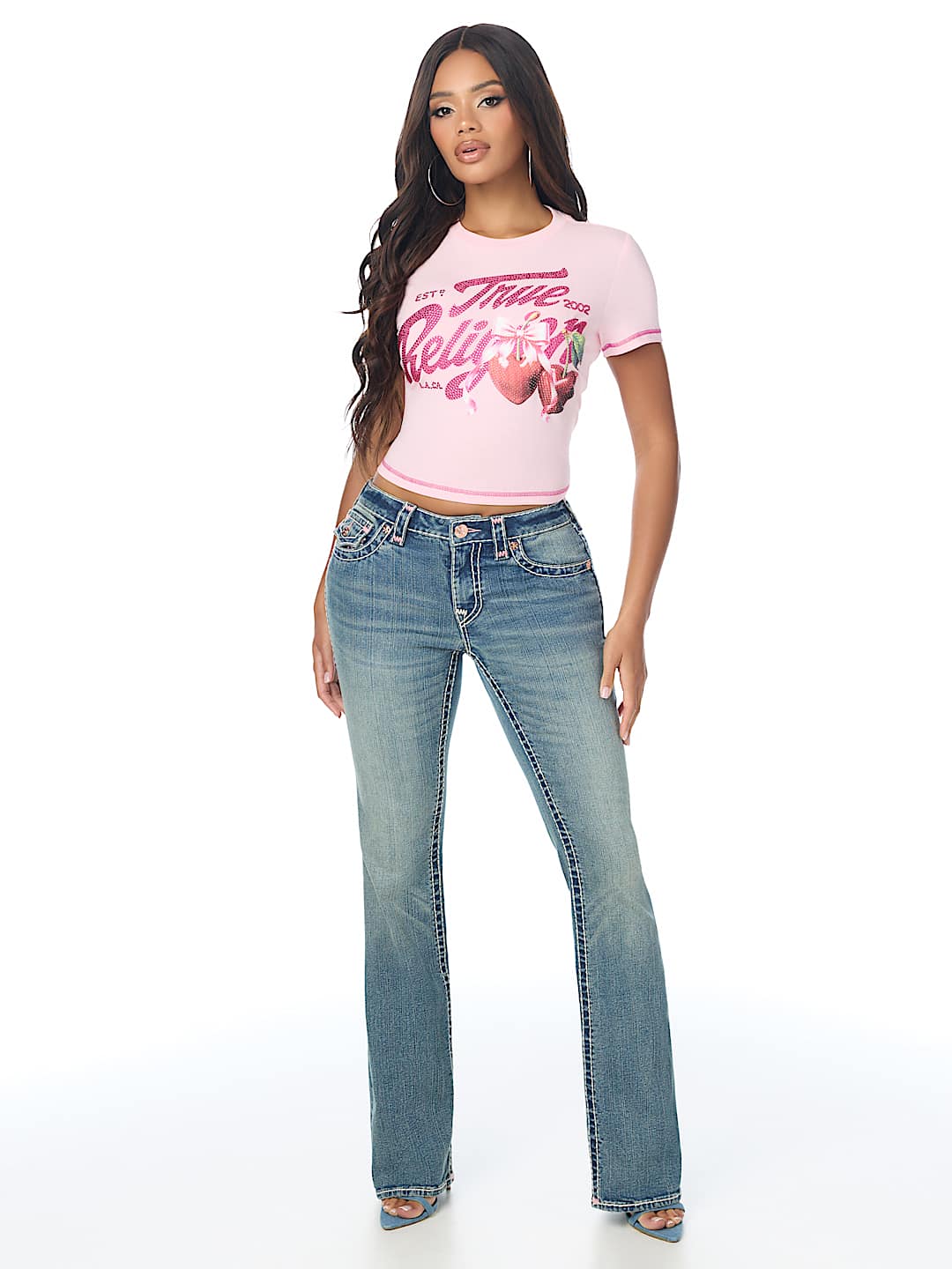 CRYSTAL CHERRY BABY TEE