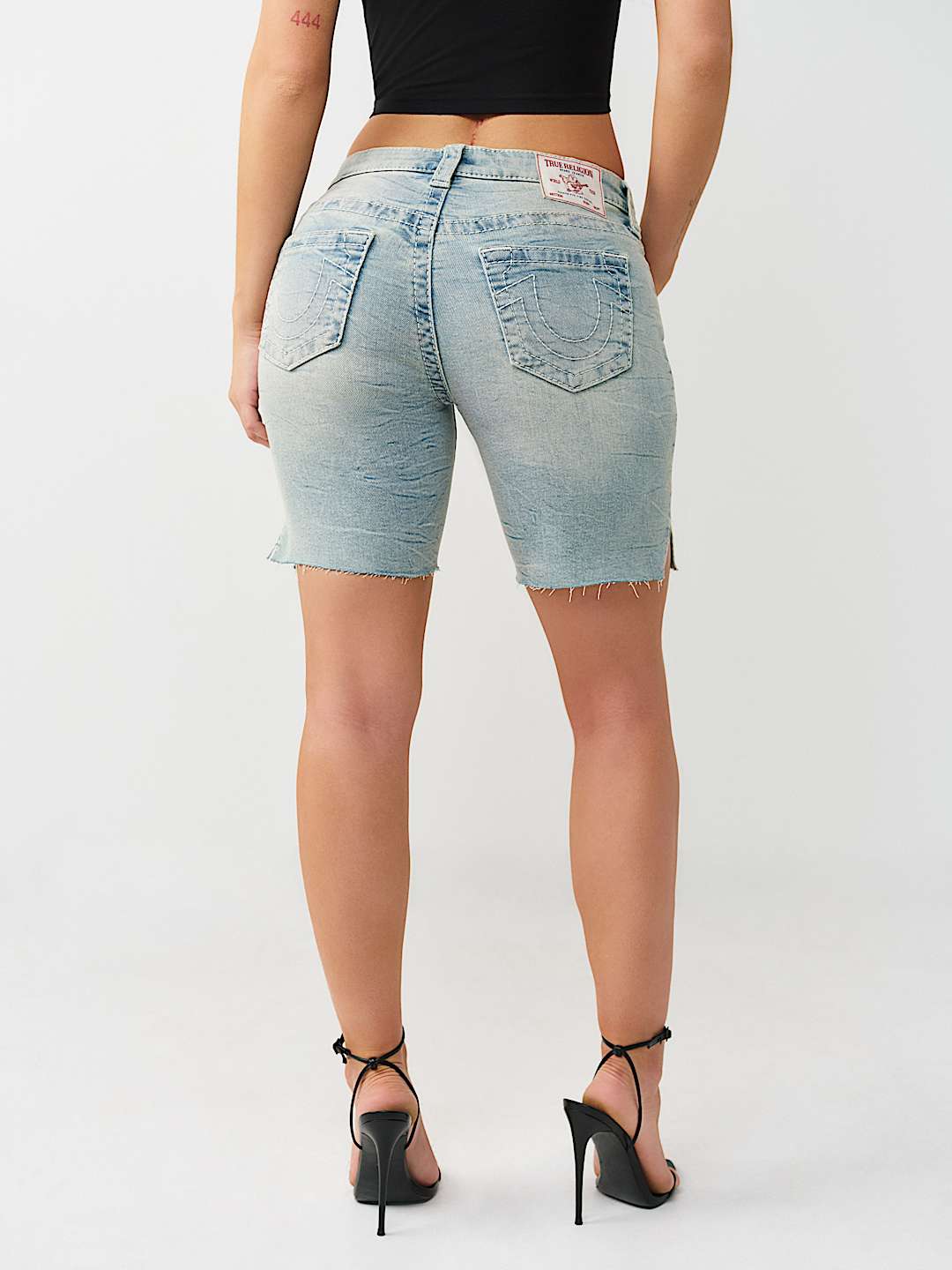 MIYA MID RISE BIG T BERMUDA SHORT