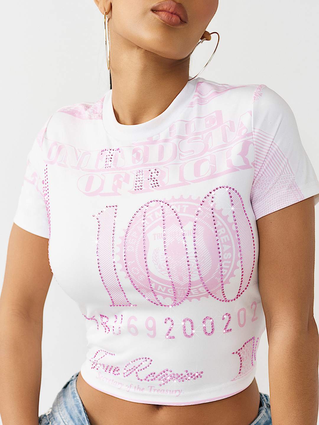 CRYSTAL BABY TEE, image 4