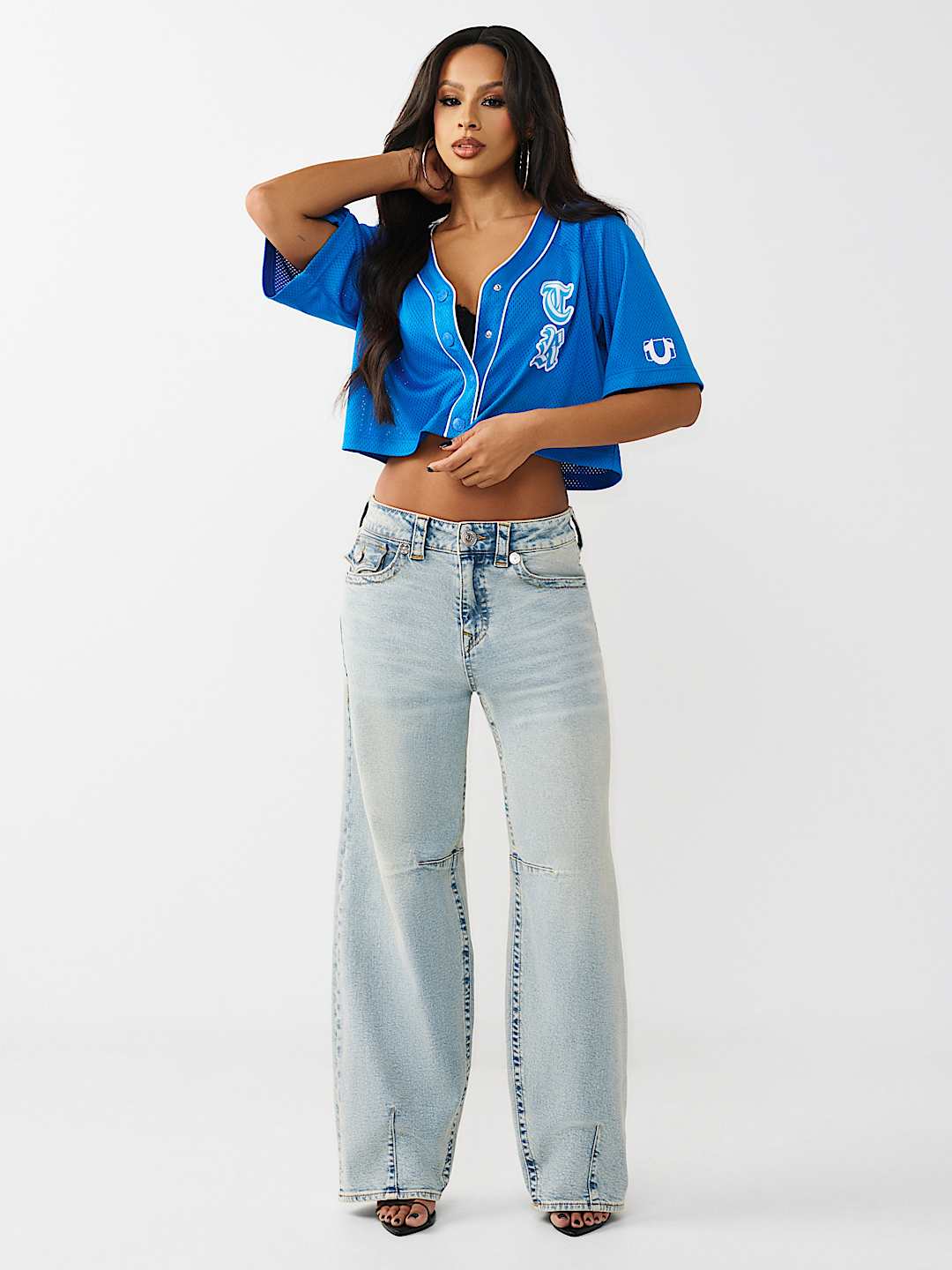 BAILEY MID RISE FLAP BARREL JEAN, image 2