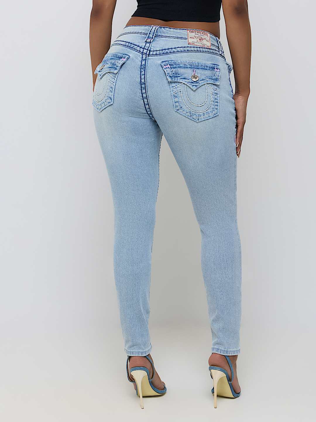 JENNIE MID RISE SUPER T CURVY SKINNY JEAN