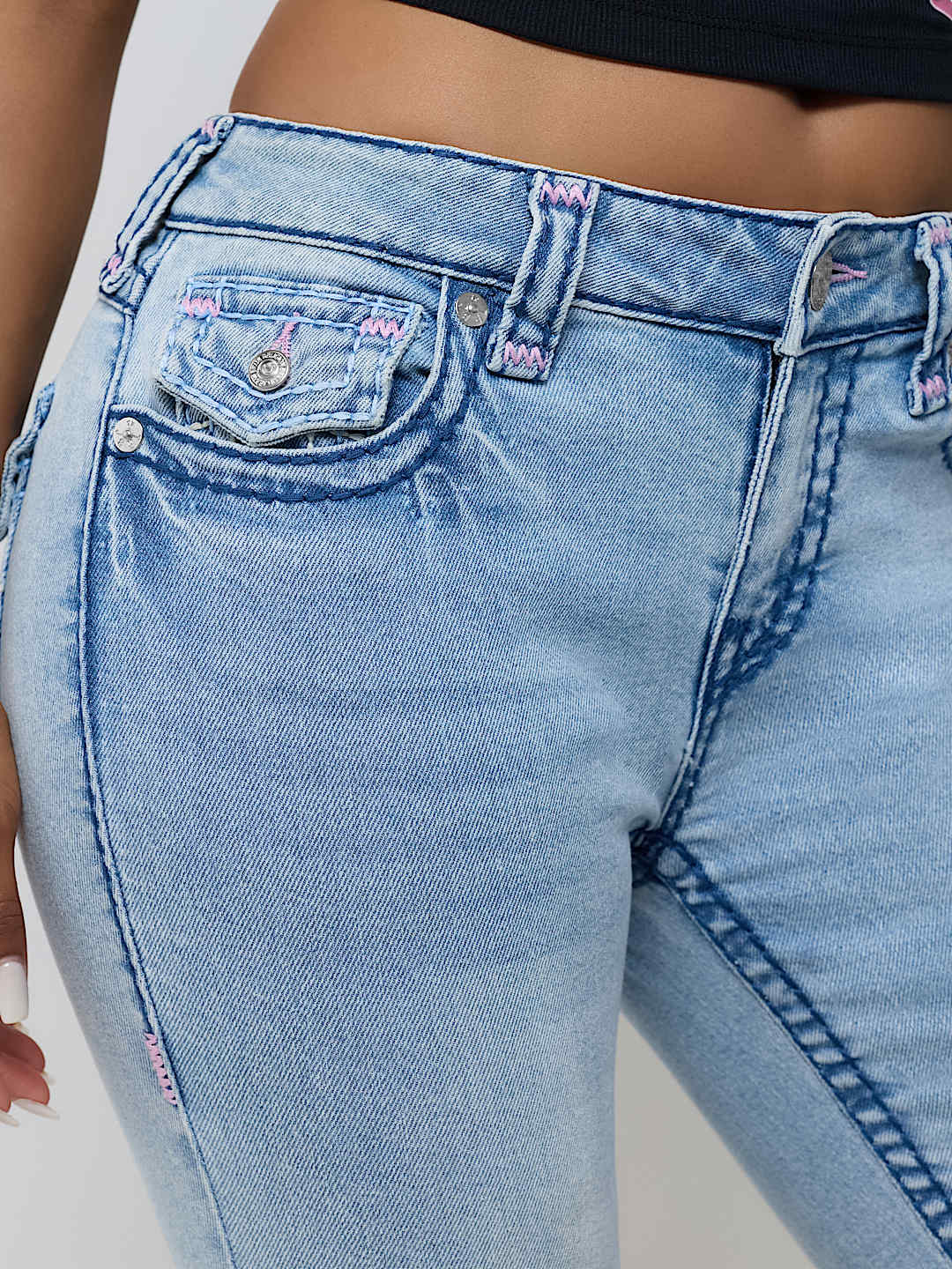 JENNIE MID RISE SUPER T CURVY SKINNY JEAN