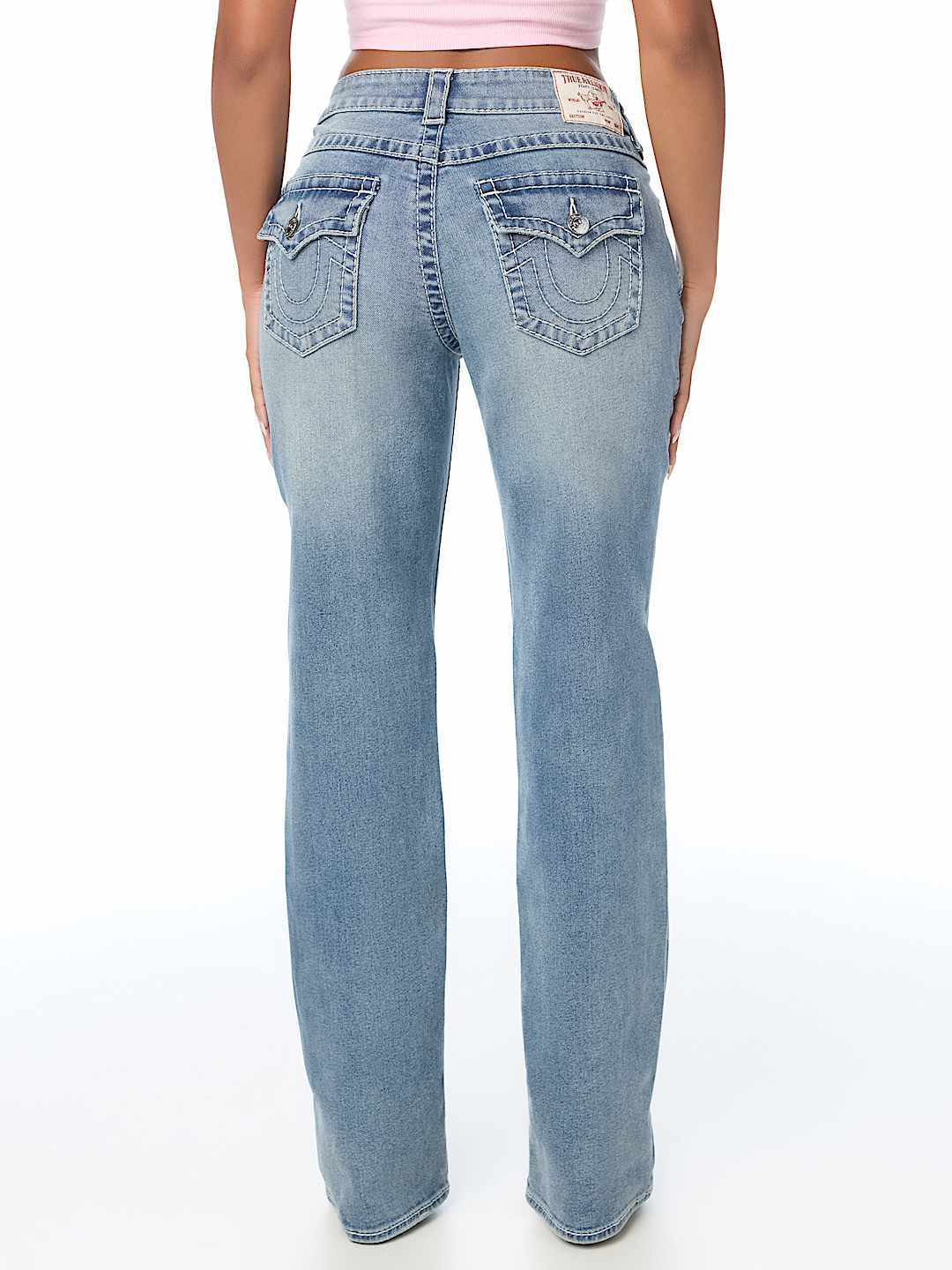 RELAXED MID RISE BIG T  FLAP '90s STRAIGHT JEAN