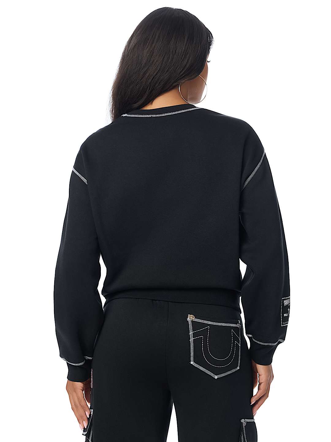 CRYSTAL RELAXED SWEATSHIRT