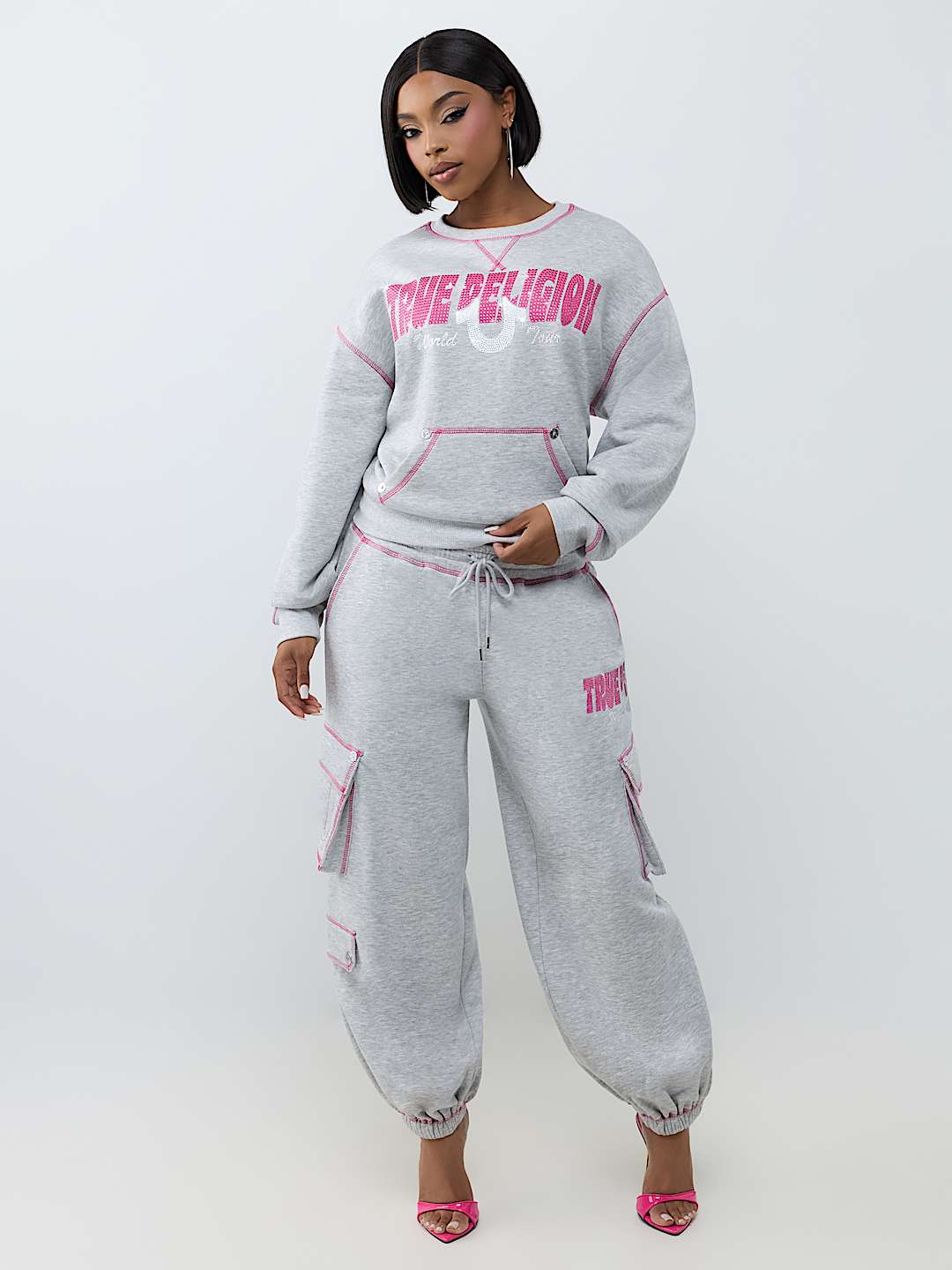 CRYSTAL RELAXED SWEATSHIRT