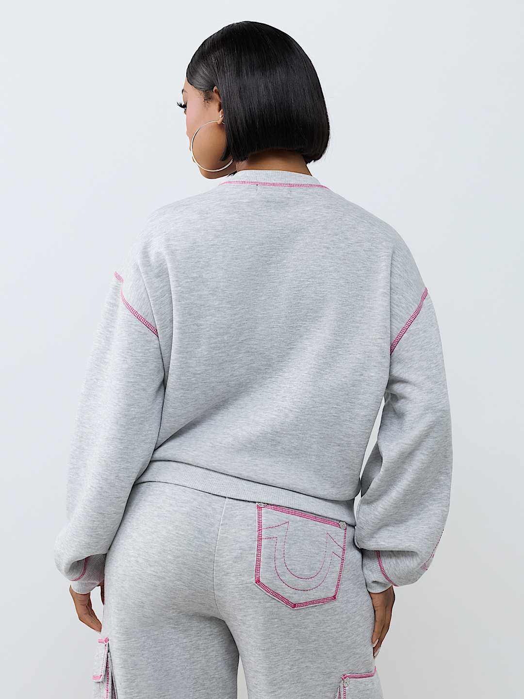 CRYSTAL RELAXED SWEATSHIRT