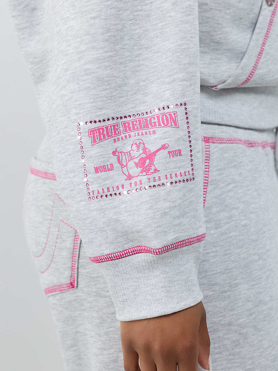 CRYSTAL RELAXED SWEATSHIRT