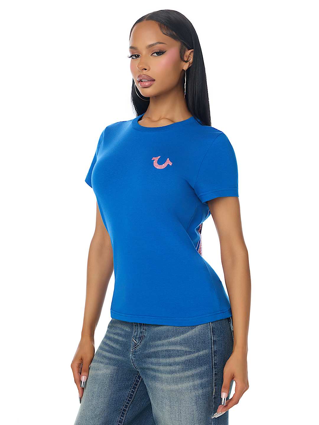 CRYSTAL BUDDHA CREWNECK TEE