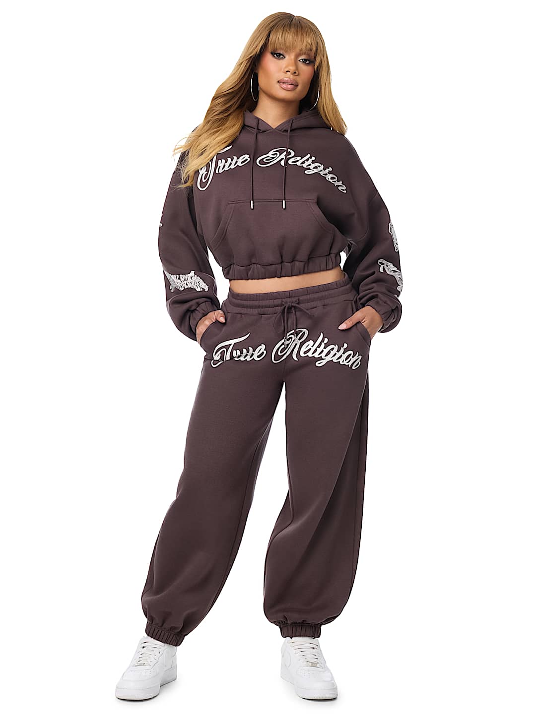 CRYSTAL MID RISE BOYFRIEND JOGGER