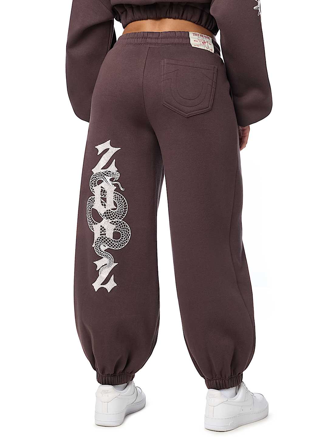 CRYSTAL MID RISE BOYFRIEND JOGGER