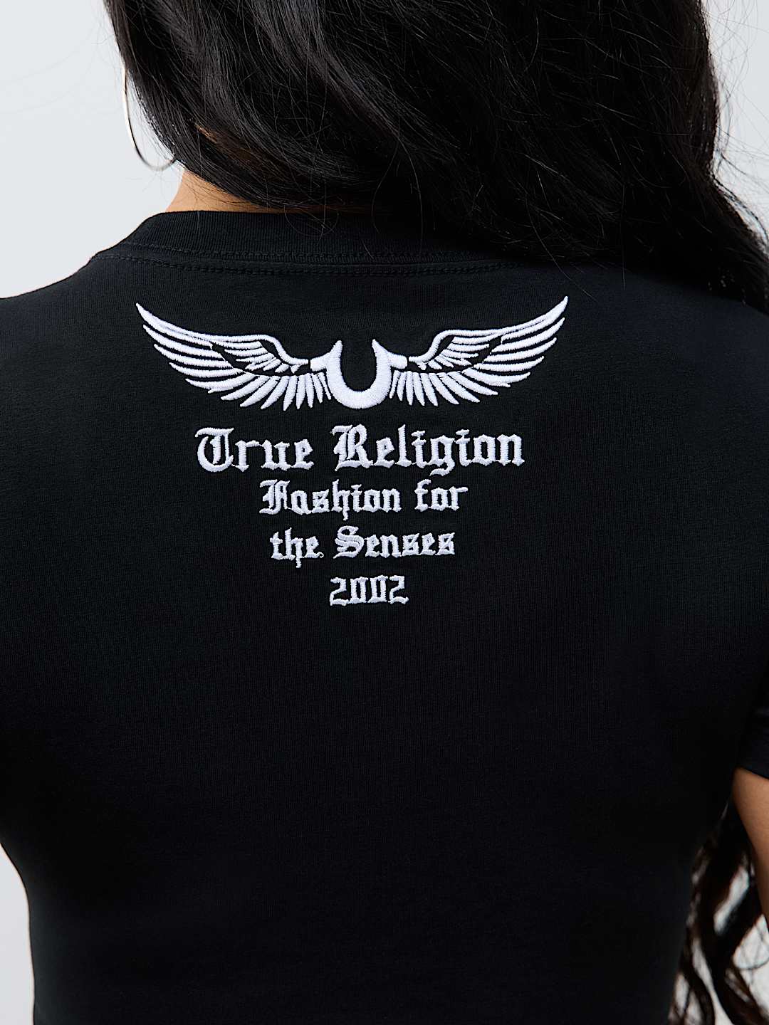 EMBROIDERED PATCH BABY TEE