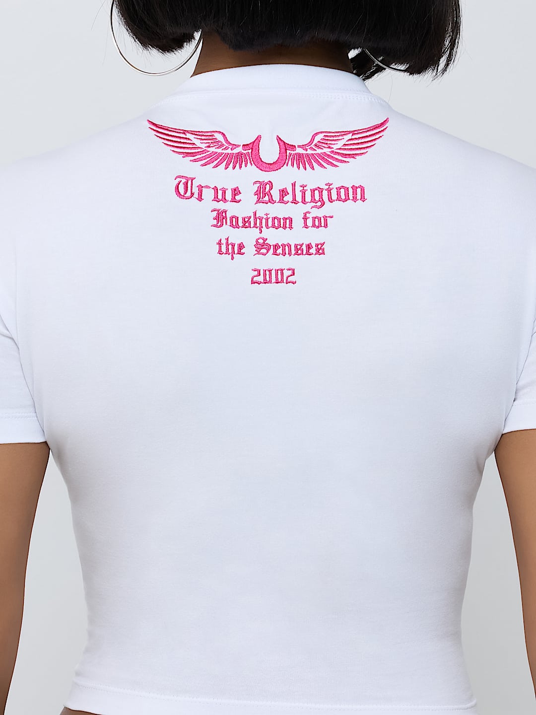 EMBROIDERED PATCH BABY TEE