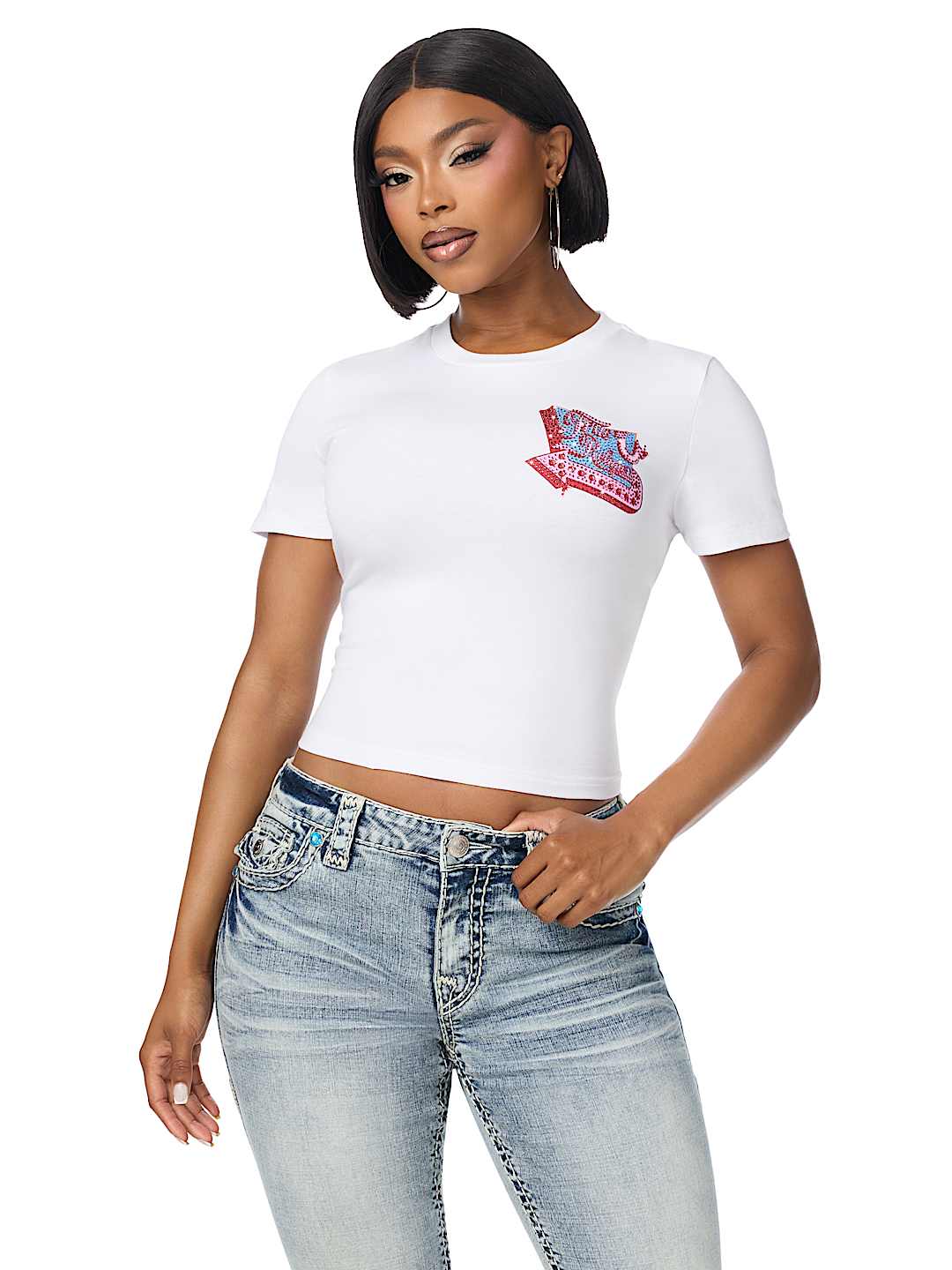 TRUE GIRL CLUB BABY TEE
