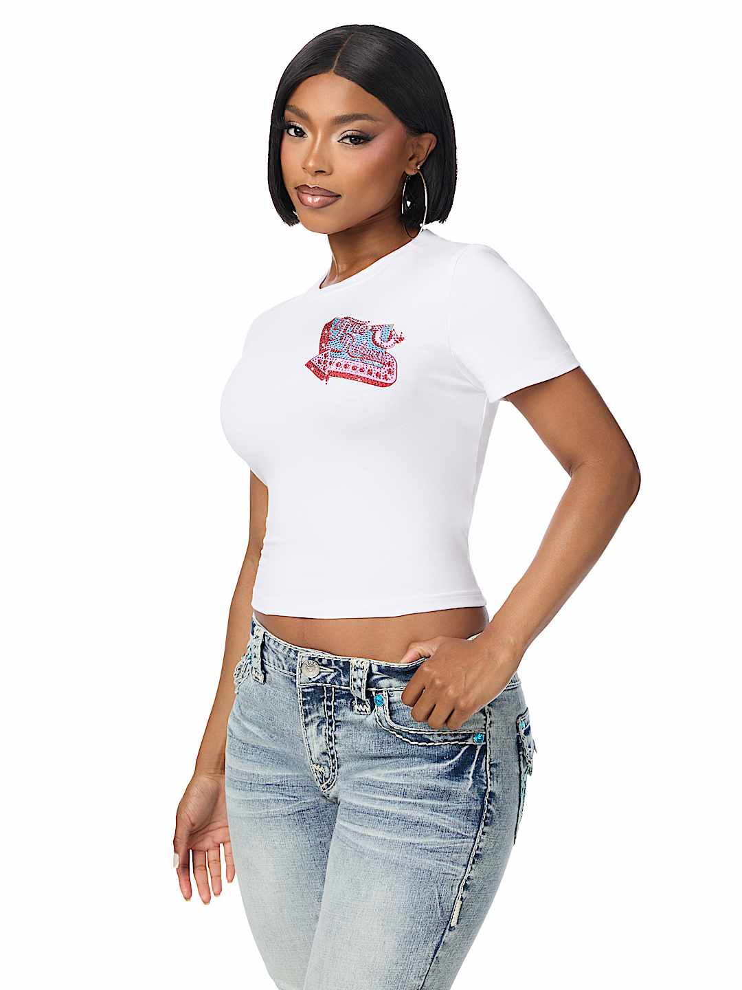 TRUE GIRL CLUB BABY TEE