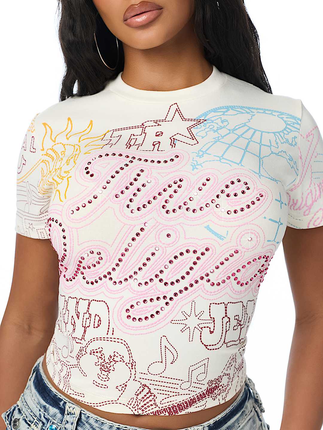 CITY STITCH BABY TEE