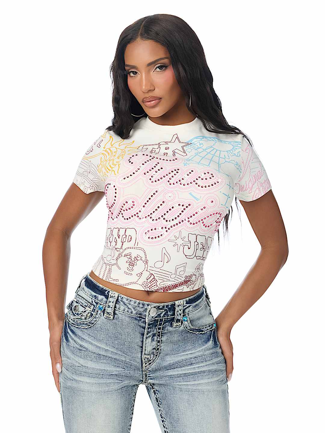 CITY STITCH BABY TEE