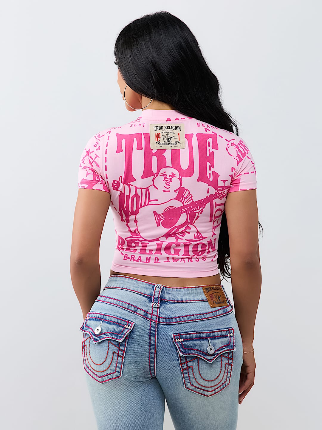 CRYSTAL TIMELESS LOGO TEE